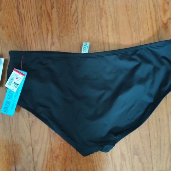24&Ocean Tummy Control Black Bathing Suit Bottom 18W - Picture 2 of 7